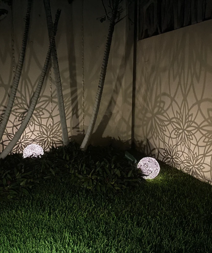 Set of two 12-inch solar lights crafted from weather-resistant polyethylene, ideal for gardens, driveways, and outdoor spaces