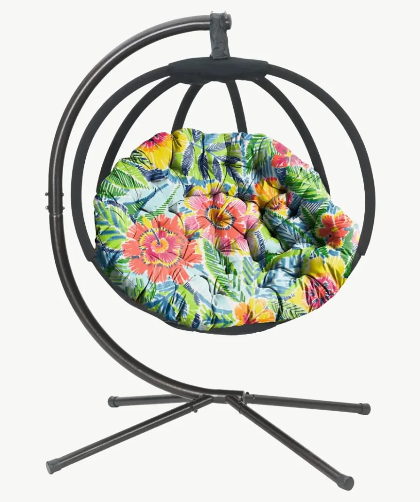 Premium Ball Chair Replacement Cushion for FlowerHouse Hanging Ball Chair and Cozy Ball Chair, featuring eco-friendly 100% polyester fill and durable fabric.