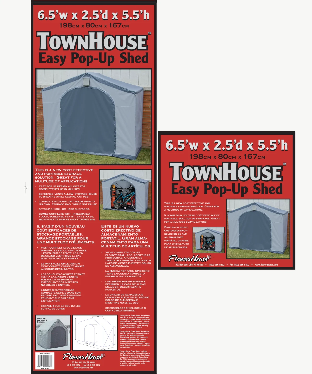 StorageHouse TownHouse Info Sheet